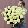 Букет из 25 роз сорта Мондиаль